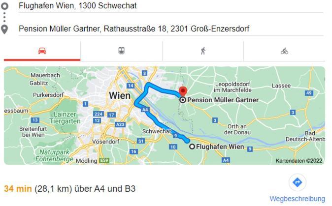 Groß-Enzersdorf Pension Mueller Gartner מראה חיצוני תמונה